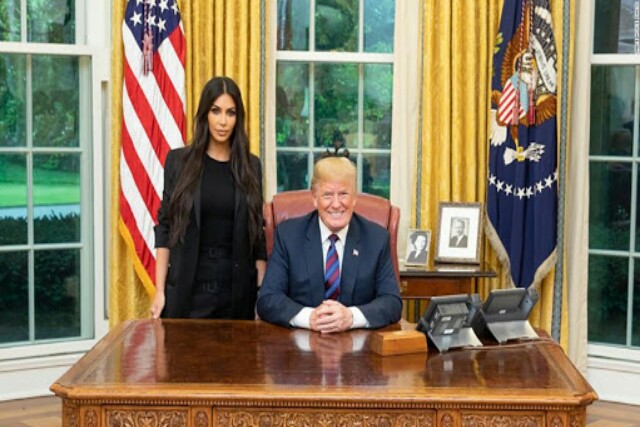 Trump Bahas Reformasi Penjara Bersama Kim Kardashian